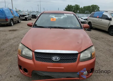 2008 Kia Spectra5 5 Sx from USA, damaged, VIN KNAFE161385018425